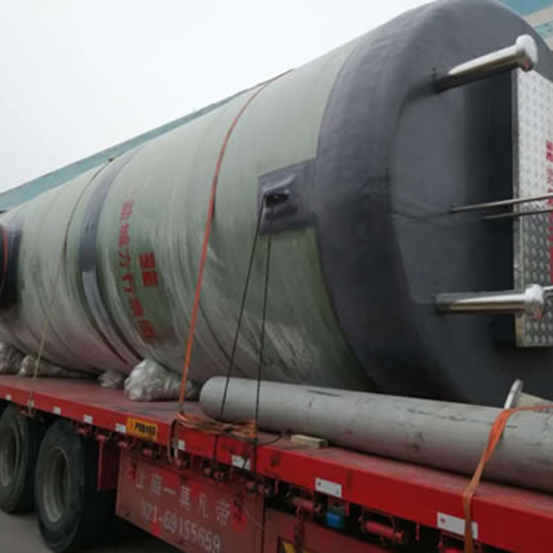 FRP Geïntegreerd geprefabriceerd pompstation