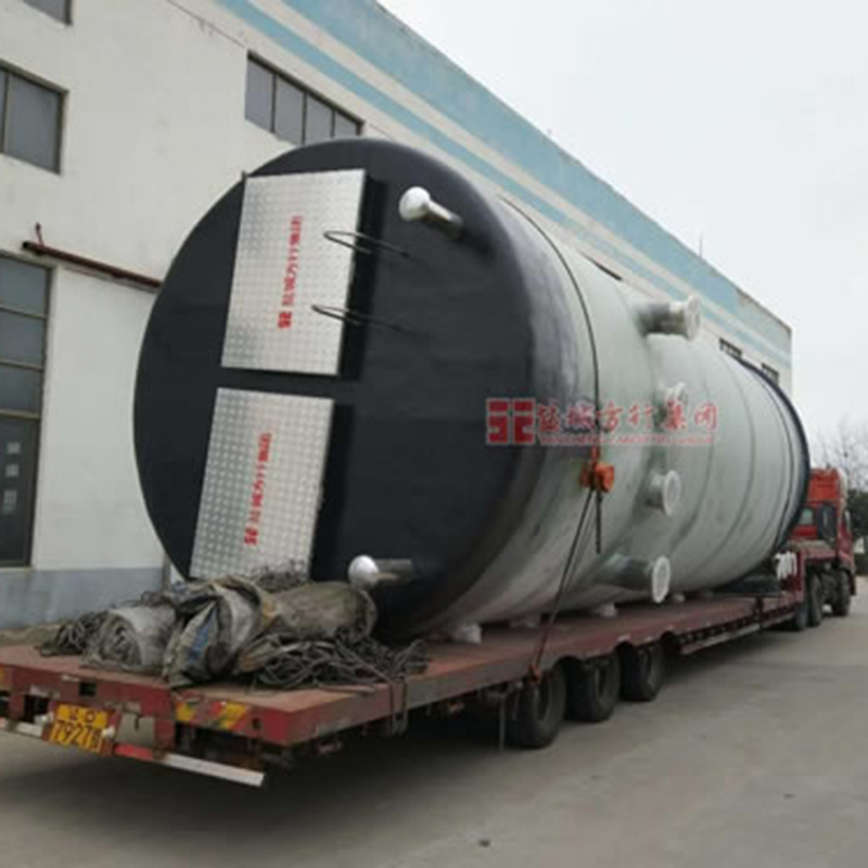 FRP Geïntegreerd geprefabriceerd pompstation