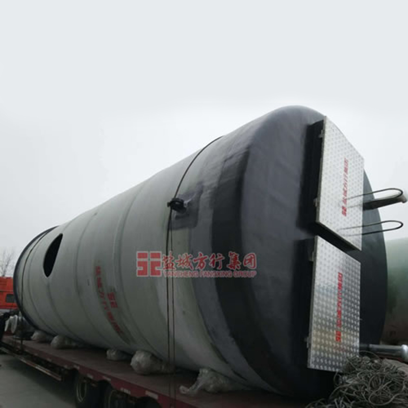 FRP Geïntegreerd geprefabriceerd pompstation