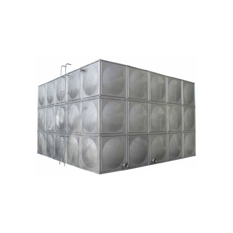Gelaste roestvrijstalen sectionele watertank