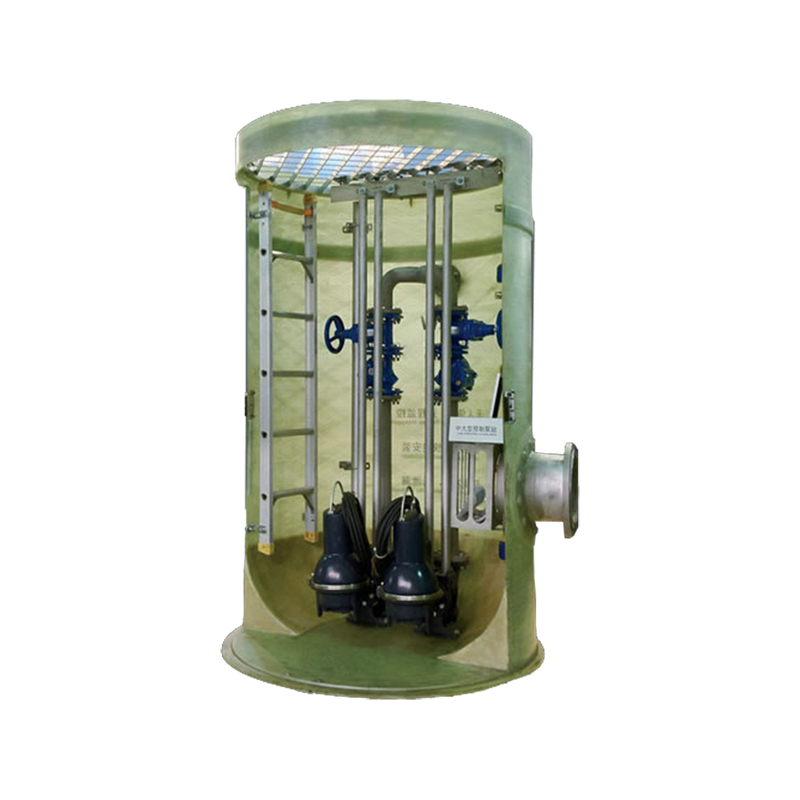 FRP Geïntegreerd geprefabriceerd pompstation