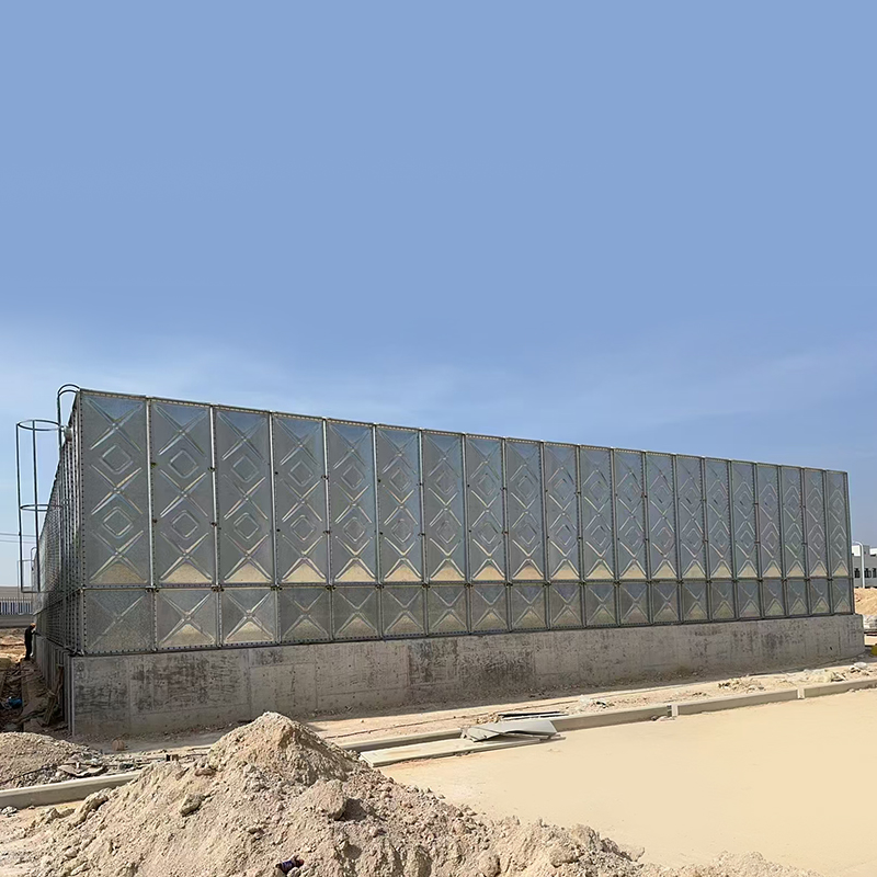 Geassembleerde sectionele watertank